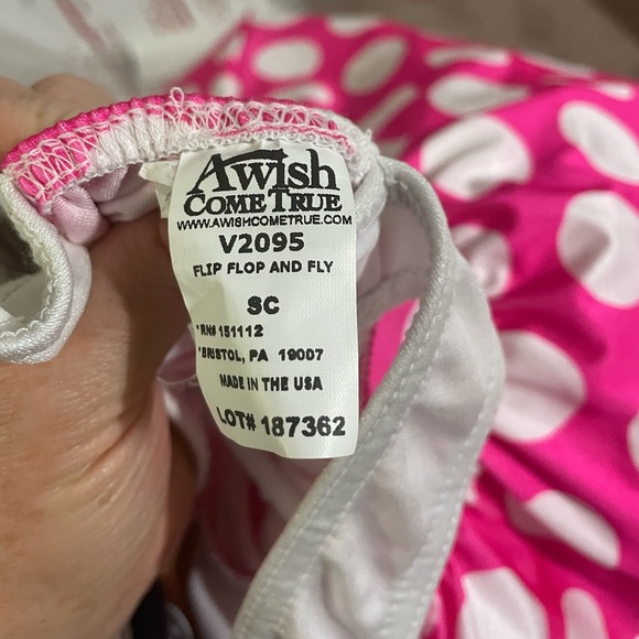 AWish come true SC Pink with white polka dot dance costume - Picture 2 of 4